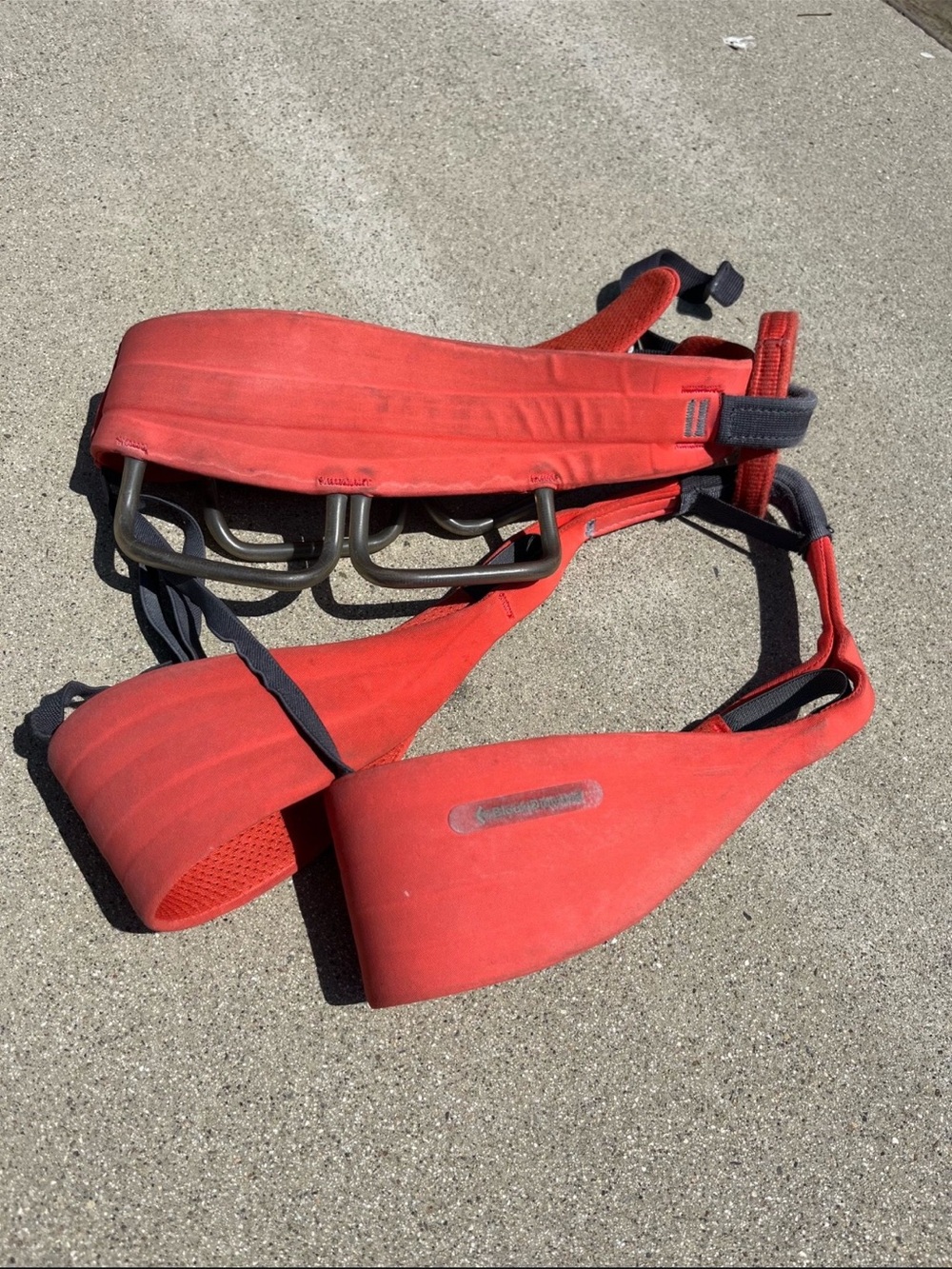 Black Diamond Red Climbing Harness